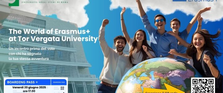 The World of Erasmus – A special event on Friday, 20 June 2025 5:00 PM School of Economics