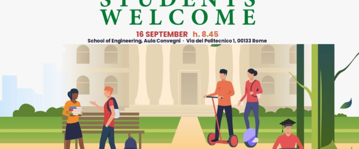 Students Welcome – 16 September 2026 h. 8:45 Macroarea di Ingegneria, Aula Convegni